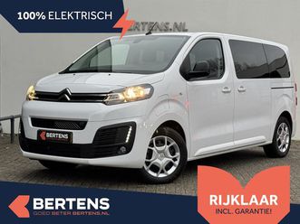 citroën ë-spacetourer - l2 50kwh | nieuw | 9-persoons | apple carplay |prijs is rijklaar