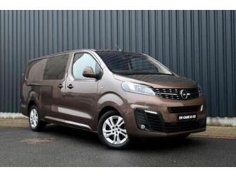 ② opel vivaro l3 180pk automaat / 6-zit, cam, cruise, led, btw — camionnettes & utilitaires — 2ememain
