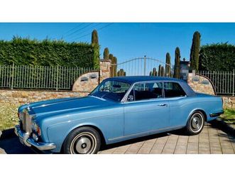 1974 rolls royce corniche bleu automatique conduite à dro...