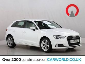 2019 audi a3 1.0 tfsi 30 sport sportback 5dr petrol manual euro 6 (start/stop) (116 ps) hatchback petrol...