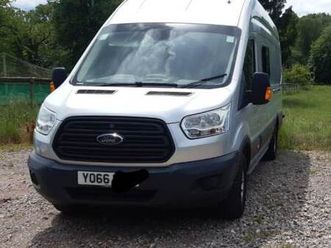 half converted campervan, ford transit panel van, 2017, manual, 2198 (cc)