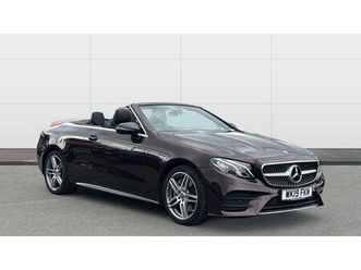 2.0 e300 amg line cabriolet g-tronic+ euro 6 (start/stop) 2dr