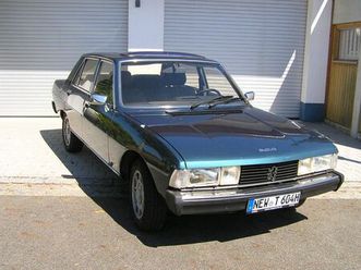 peugeot 604 v6 ti mit h-zul. tüv bis 6/27
