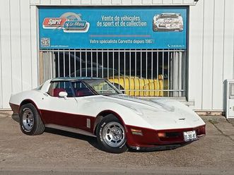 chevrolet corvette c3 coupe 1981 v8 5.7l 190cv.