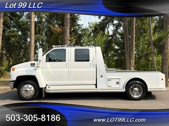 2009 4500 topkick 55k 6.6 duramax diesel htd leather nav dvd bed t