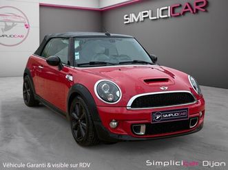 mini cooper sd cabriolet 2.0 d 143 ch pack red hot chili harman kardon sièges chauffants garantie 12 mois