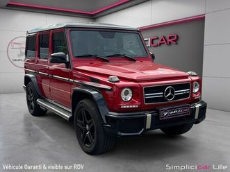 mercedes classe g g long 63 amg edition 463 a//suivi mercedes//