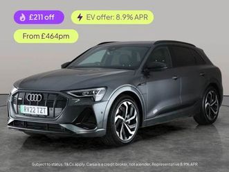2022 audi e-tron 50 black edition suv 5dr electric auto quattro 71.2kwh (11kw charger) (313 suv ...