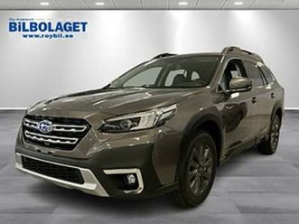 subaru outback 2.5 4wd xfuel limited inkl v-hjul och drag