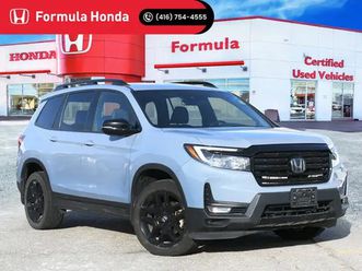 2024 honda passport black edition black edition