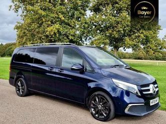 2019 mercedes-benz v-class v220 d sport 5dr 9g-tronic [extra long] mpv diesel automatic