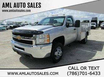 2012 chevrolet chevy silverado 3500hd work truck*4x4*utility service truck*servi