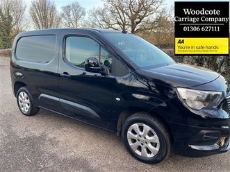 1.5 turbo d 2000 griffin panel van diesel manual l1 h1 euro 6 (100 ps) in black