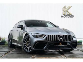 2019 mercedes-benz amg gt 4.0 63 v8 biturbo s (premium plus) coupe 5dr petrol spds mct 4matic+ eu...