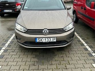 volkswagen golf sportsvan i bezwypadkowy, z polskiego salonu