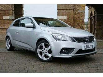 kia pro ceed 1.6 crdi 3 hatchback 3dr diesel manual euro 5 (113 bhp)