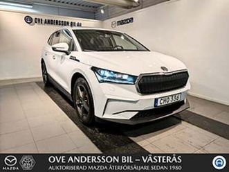 skoda enyaq iv 80x awd (82kwh 265hk) canton|dragkrok|panotak