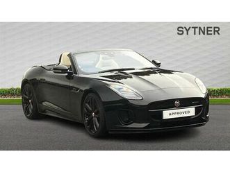 jaguar f-type convertible 3.0 [380] supercharged v6 r-dynamic 2dr auto