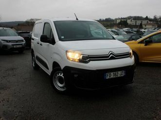 citroen berlingo 4 feel diesel 1l5 bluehdi gps usb abs régulateur bluetooth radars climat