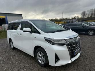 2019 toyota alphard 2 490 cc toyota alphard hybrid hybrid