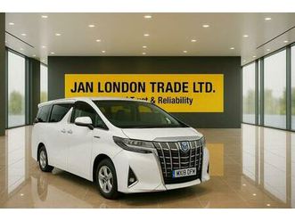 2019 toyota alphard 2 490 cc toyota alphard hybrid hybrid