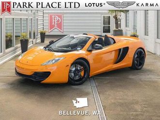 used 2013 mclaren mp4-12c base