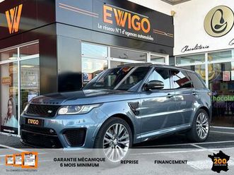 ii (2) 5.0 550 ch supercharged svr carbon edition 4wd mark v