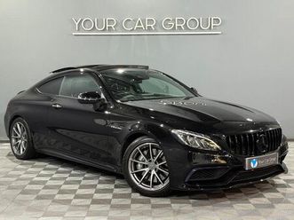 2018 mercedes-benz c-class 4.0 c63 amg (premium)(start/stop) coupe 2d speedshift mct