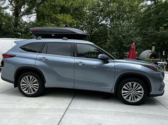 toyota highlander hybrid platinum 2022 2.5 182kw cvt