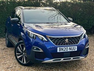 2020 peugeot 3008 suv 1.2 puretech gt line eat8