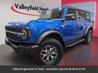 ford bronco badlands advanced 4p 4x4 tout compris hors homologation 4500e