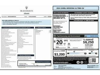 2024 maserati ghibli modena ultima q4