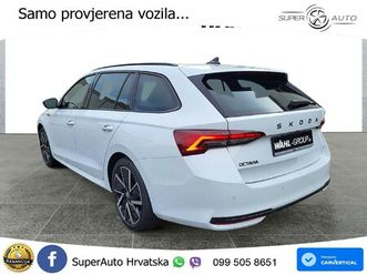 škoda octavia combi 2.0 tdi dsg sportline 150 ks, acc+kam+key+gr sjed+virt+lane