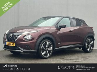 nissan juke - 1.6 hybrid n-design / achteruitrijcamera / stuur- en stoelverwarming / voorruitverwarming