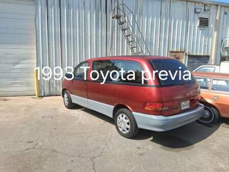 1993 toyota previa le