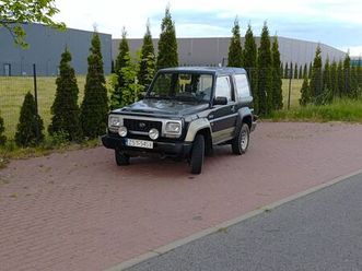 daihatsu rocky 2.8td, 1990 rok stargard • olx.pl