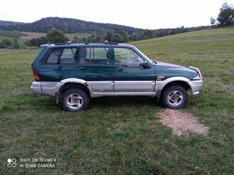 sprzedam samochód terenowy ssangyong musso paszowa • olx.pl