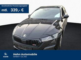 skoda octavia combi rs 2.0tdi dsg ahk cam hud led navi