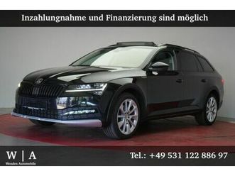 skoda superb 2.0 tdi 4x4 dsg scout navi/acc/kamera/vir
