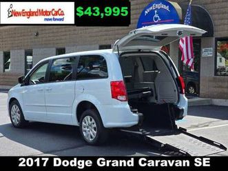 ♿♿ 2017 dodge grand caravan se ♿♿