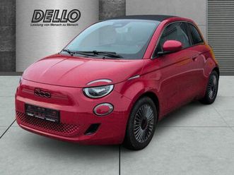 fiat 500e cabrio winter-paket plus-paket rückfahrkame