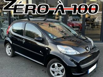 peugeot 107 phase 2 1.0i black & silver 2-tronic 5p 68ch boîte auto