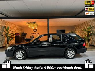 saab 9-5 estate - 2.3t linear youngtimer trekhaak stoelvw clima 4 seasons rijklaar