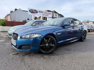 jaguar xf d v6 r-sport black