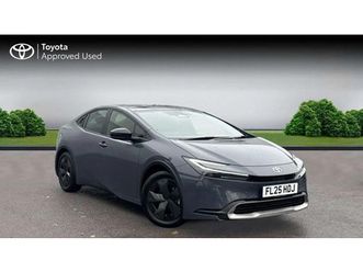 toyota prius plug in 2.0 phev design 5dr cvt hatchback 2025, 9763 miles, £27583 - 33001005 - exchangeandmart.co.uk