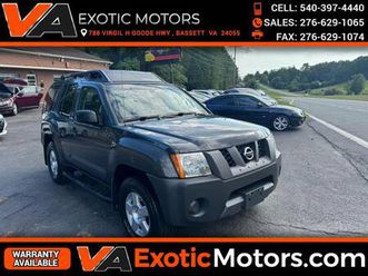 2005 nissan xterra pro-4x 4wd