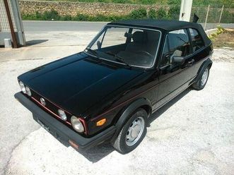 volkswagen golf cabriolet 1600 gli