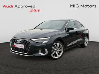 audi a3 sedan business edition advanced 30 tfsi 110pk s tronic // acc // achteruitrijcamera // leder // verw. zetels