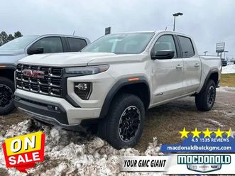 2026 gmc canyon at4 - heated seats - remote start - $410 b/w