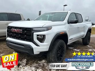 2026 gmc canyon elevation - apple carplay - $378 b/w